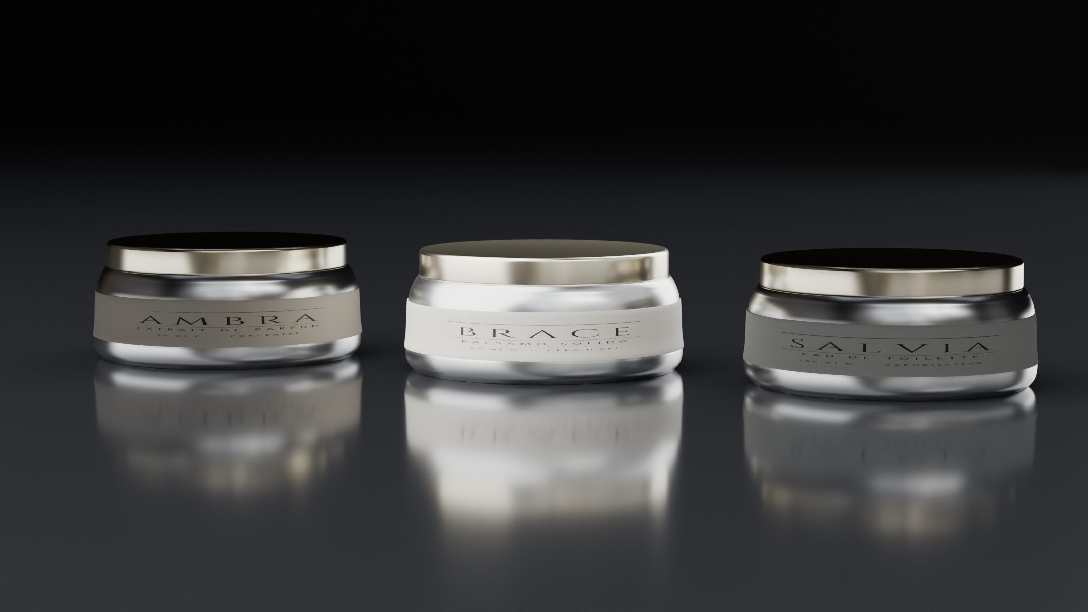 Three variants of the same jar